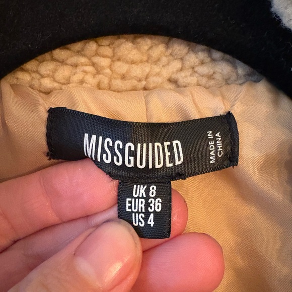 Missguided + Camel Teddy Jacket - Picture 5 of 6